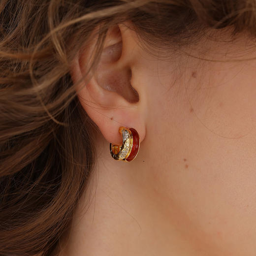 ARSIS｜新年系列 鸿运双环耳圈 商品图3