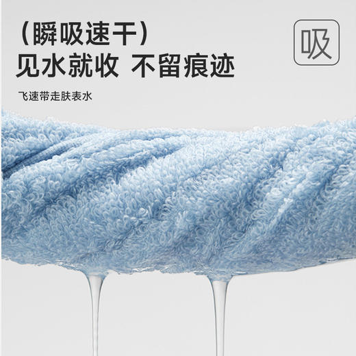 10A抗菌全棉毛巾（云柔系列） 商品图2