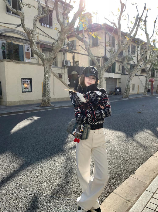 万能搭Acme婴儿绒全棉白色牛仔裤 商品图7