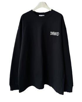 中性款纯棉刺绣破损卫衣oversize版he016