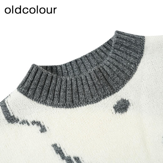 oldcolour欧珂秋冬简约休闲日常可爱毛织套头衫（童装）O43052250 商品图2