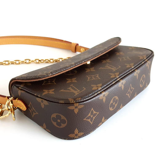 【98新闲置】LV路易威登IVYM81911棕色老花IVY腋下包链条包单肩包241125TJ11 商品图6