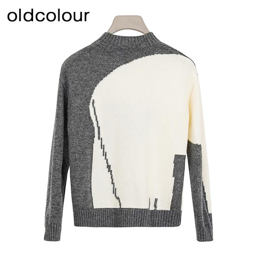oldcolour欧珂秋冬简约休闲日常可爱毛织套头衫（童装）O43052250 商品图1