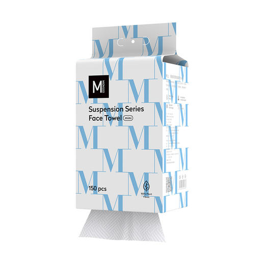 棉上·悬挂双面洗脸巾mini（软包）M1034 150抽/提 商品图0