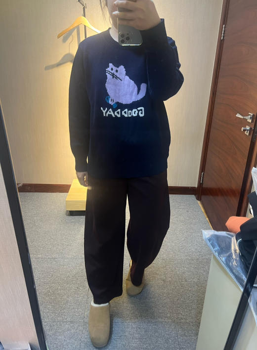 【大爆款加厚】水淼2025冬新款超显瘦时尚大气弹力厚料气球裤1650 商品图1