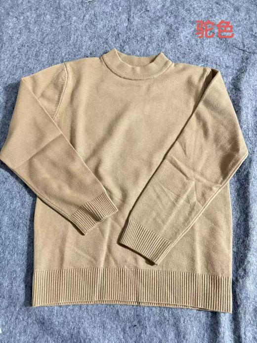 秋冬新款半高领毛衣柔软亲肤保暖百搭 商品图10