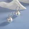 【宏艺珠宝】珠叶呈祥·银s925耳饰 商品缩略图0