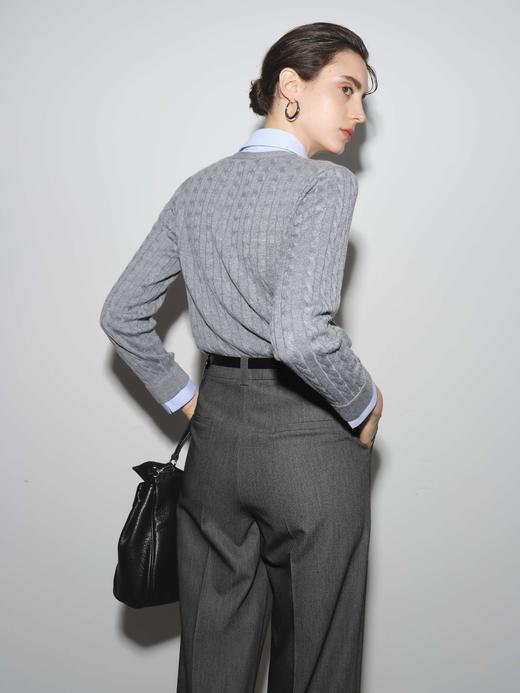 【商场同款】伊芙丽春秋梭织长裤1G2250201 商品图2