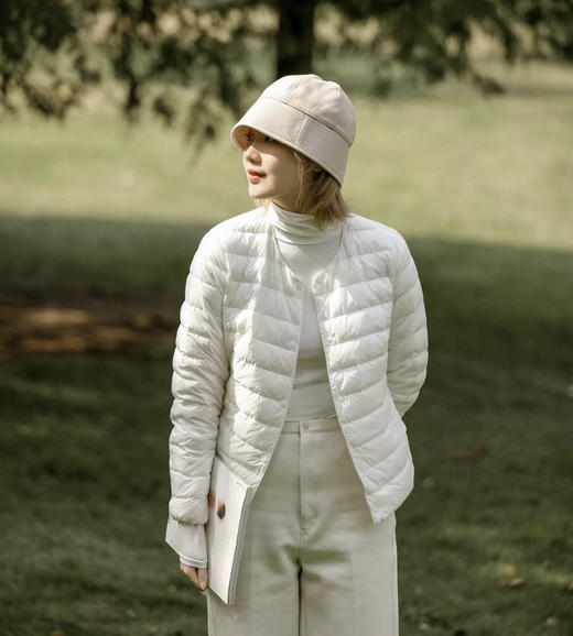 无异味95鹅绒轻薄马甲羽绒服110508 商品图0