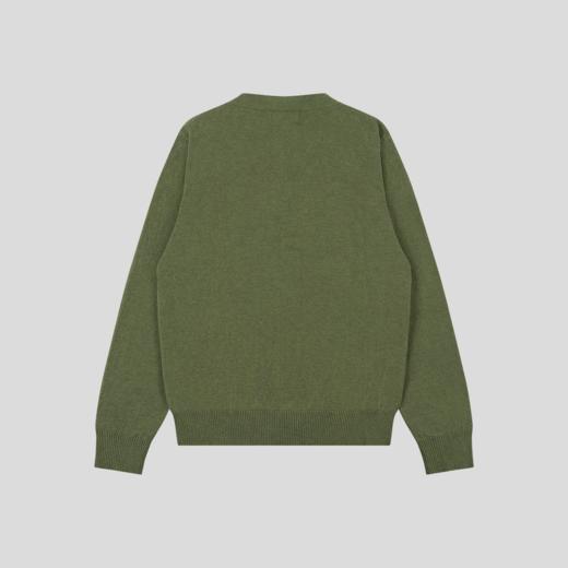 GOODBAI ‘RETRO LOGO’胸前刺绣毛织开衫 商品图4