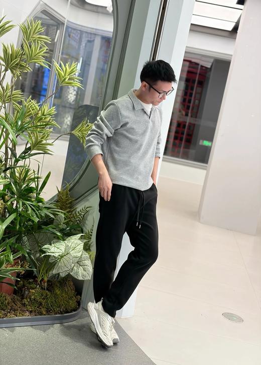 【格桑米Gesamy男士奥粒绒羊毛休闲裤】绵羊毛复合一体绒，加厚蓄热、柔软保暖；3D立体剪裁，经典2色百搭耐脏不挑人 商品图1