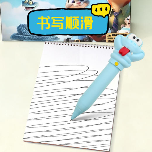 疯狂动物城周边盖瑞一条蛇挂件盖瑞卡通血清笔中性笔耐用可爱装饰 商品图4