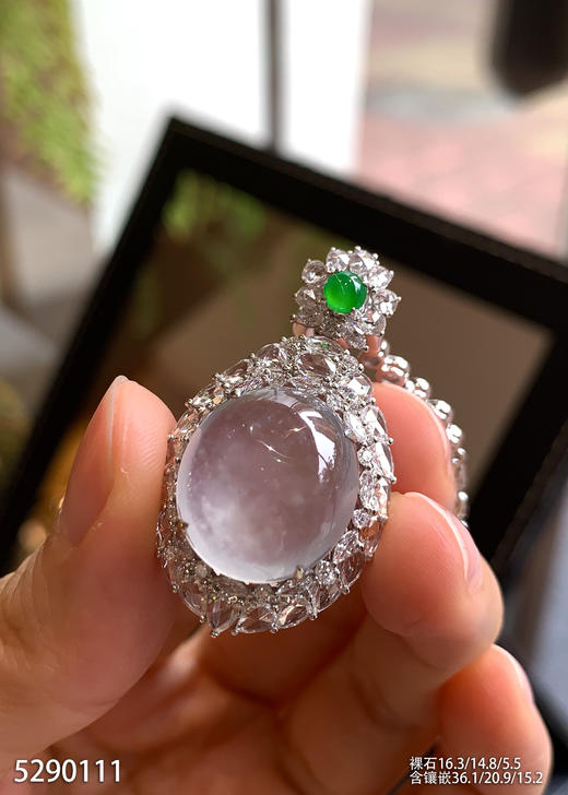 5290111，蛋面吊坠，具体价格微信咨询 商品图3