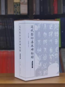 【特惠】《近代影印善本碑帖录（全三册）》，16开精准，作者:桑椹 编纂，上海书画出版社，2022年12月一版一印，定价：980，售价：368（原箱全新包邮）