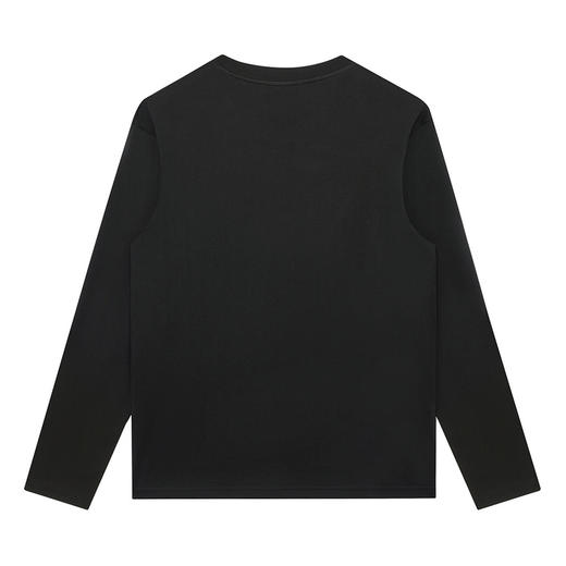 GXG男装【纯棉】秋季简约字母男士圆领休闲长袖t恤上衣K&C 商品图4