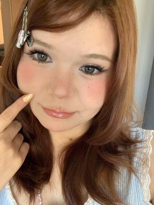 skeye 日抛（十片装）硅水凝胶版 懒懒小猫 直径14.2mm着色13.6mm 商品图11