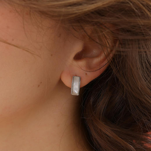 ARSIS｜流光系列 珠光星环耳扣 商品图3