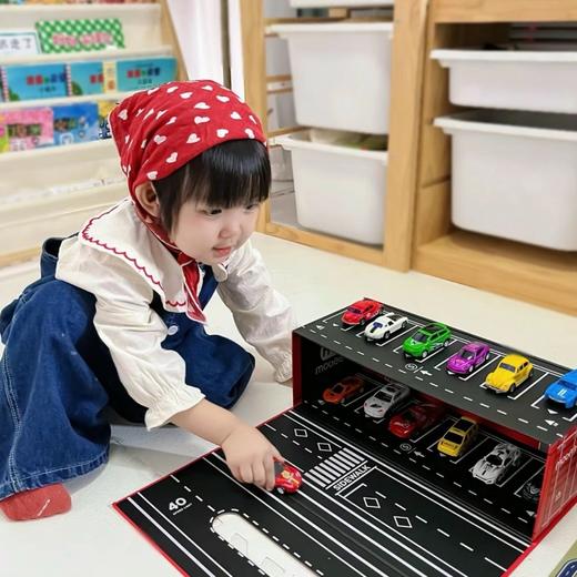 轨道王国火车44件套；集装箱礼盒儿童48辆回力小汽车 商品图6