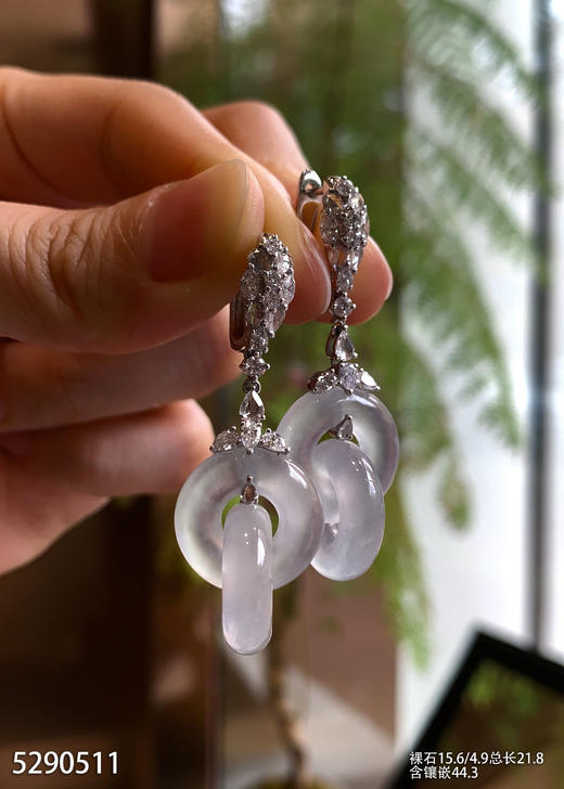 5290511，双环耳坠。具体价格微信操作 商品图3
