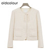 oldcolour欧珂冬季简约休闲宽松日常百搭纯色短外套女BQ480402A1 商品缩略图0