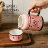 繁花手绘复古水壶杯 商品缩略图6