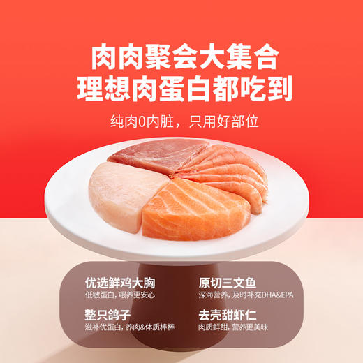 布兰德全价主食餐盒双层蛋奶挞挞猫咪 360g/盒 商品图4
