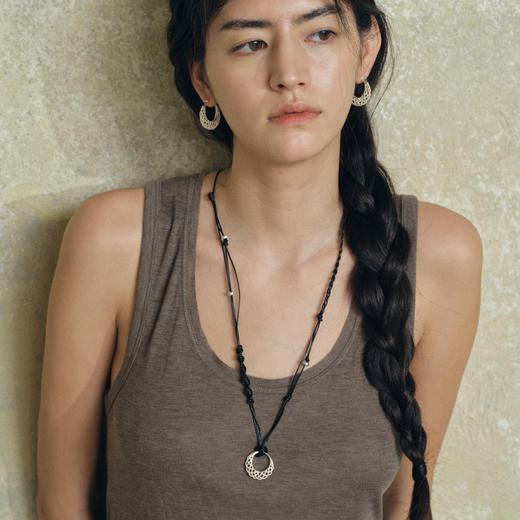 SOFT ROOM	钩针镂空月牙包项链 商品图2