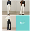【莫代尔棉-喇叭裤】逸阳秋新品弹力松弛感休闲垂感显瘦微喇裤8052 商品缩略图5