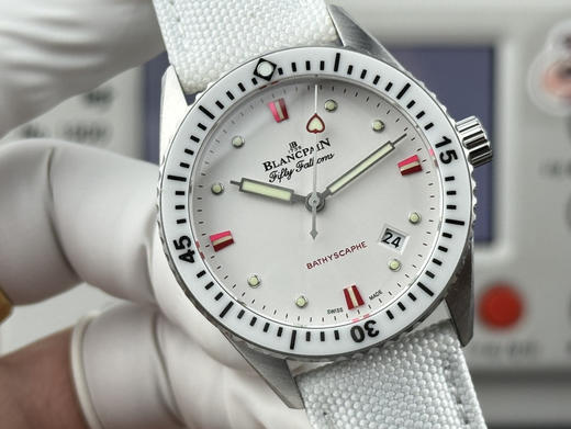 Noob official➕宝珀-38mm五十寻5100-1130系列   [官方尺寸38mm]  高科技缎面陶瓷光泽亮丽、高硬度、不变色、不沾污、不易磨损。【表壳】牙圈对版，立体感强，永不退色❕❕❕ 商品图3