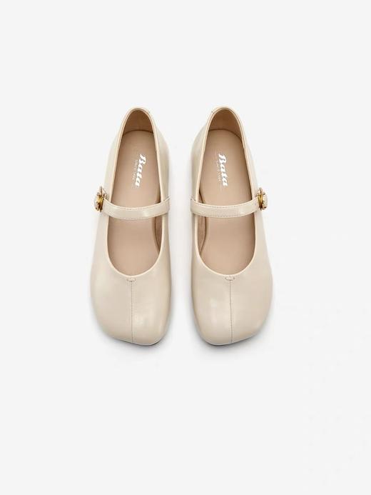 【云粉节】BF楼Bata玛丽珍鞋女2026春款时尚优雅方头羊皮单鞋BYB01AQ6    吊牌价859   活动价599 商品图2