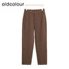 oldcolour欧珂冬季百搭简约休闲通勤日常纯色长裤女BR420701A1 商品缩略图2