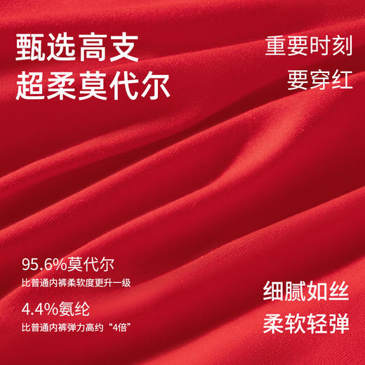 本命年红运美臀裤（3条装） 商品图10