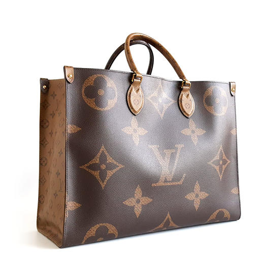 【95新】LV路易威登ONTHEGO大号手袋M45320经典老花纹大号ONTHEGO单肩手提包女士241125AK17 商品图1