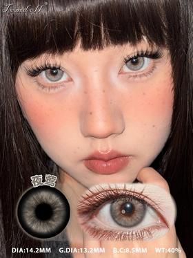 tomdoll半年抛 燕尾 蓝/夜莺/涩谷辣妹 棕灰红 14.2mm
