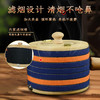 【天然楠竹❗️手持艾灸罐】便携式无烟悬灸盒，滤烟设计不呛鼻，旋转控温操作简易，金属内壁滤灰底网，家用熏蒸仪全身通用手持艾灸罐随身灸QQ 商品缩略图2