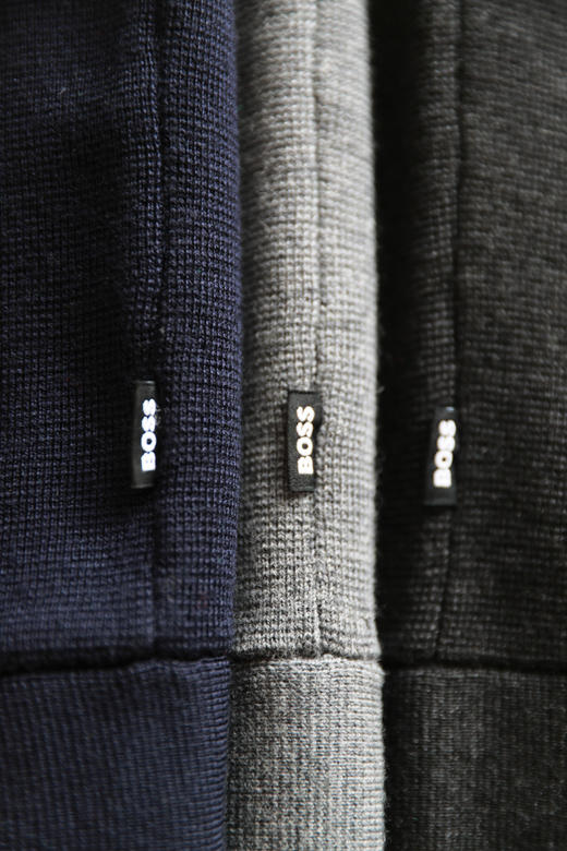 全羊毛+双拉链，干部老钱风羊毛夹克。复古翻领大口袋外套C120168 商品图2