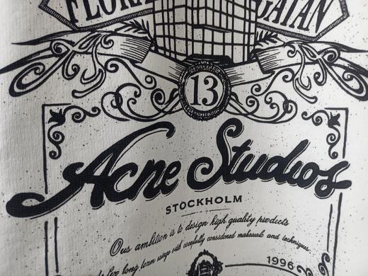 中性款厚版棉圈印花卫衣ba001 商品图2