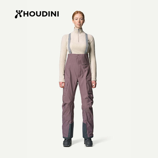 HOUDINI胡丁尼Rollercoaster Bib云霄户外女单双板背带滑雪裤 800061 商品图3
