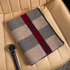 丁摩 纯羊毛格子围巾男秋冬季韩版百搭保暖加厚高档男女士围巾新款围脖5ZF-1212 商品缩略图3