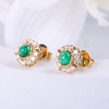 凝翠祖母绿耳钉   CB12403058 商品缩略图3