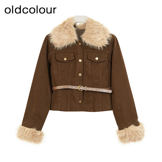 oldcolour欧珂冬季时尚气质休闲套装（上装+下装）女BQ481405A1 商品图2