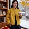 2025秋冬季时尚百搭休闲宽松立领女韩版小棉袄时尚百搭加绒棉服 商品缩略图2