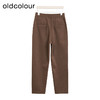 oldcolour欧珂冬季百搭简约休闲通勤日常纯色长裤女BR420701A1 商品缩略图3