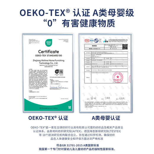 维美双面调温深睡被【凉感值 0.347】天丝填充OEKO 认证A 类母婴认证整被可机洗 商品图4