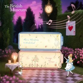 大英博物馆 爱丽丝漫游奇境系列 白噪音蓝牙音响无线充氛围灯