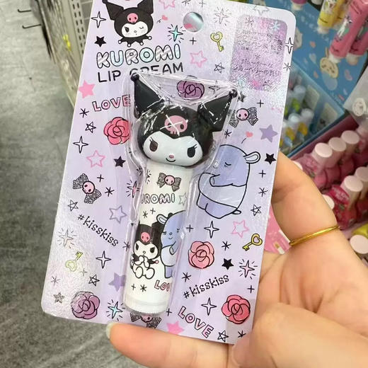 sanrio三丽鸥Kitty限定儿童润唇膏滋润保湿水蜜桃 无添加 商品图4