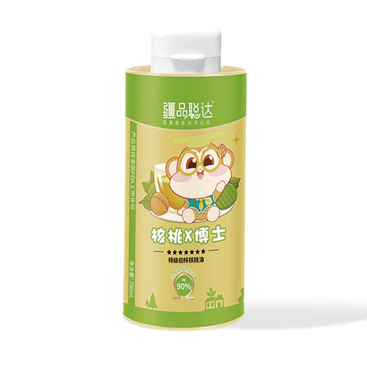 疆品聪达·核桃X博士特级初榨核桃油250ml  清香、温和、不涩 商品图0