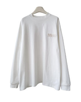 中性款纯棉刺绣破损卫衣oversize版ba016