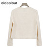 oldcolour欧珂冬季简约休闲宽松日常百搭纯色短外套女BQ480402A1 商品缩略图1