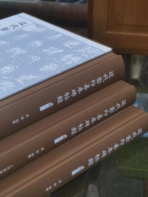 【特惠】《近代影印善本碑帖录（全三册）》，16开精准，作者:桑椹 编纂，上海书画出版社，2022年12月一版一印，定价：980，售价：368（原箱全新包邮） 商品图2